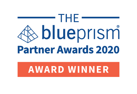 The BluePrism Partner Award 2020 - Award Winner