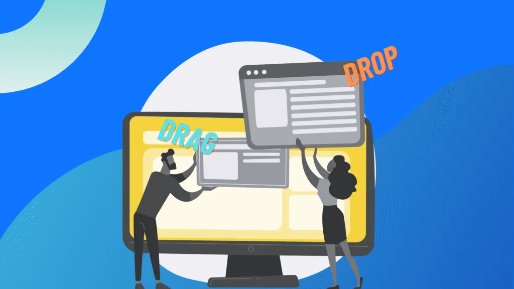 Citizen developers can automate tasks using drag-and-drop functions