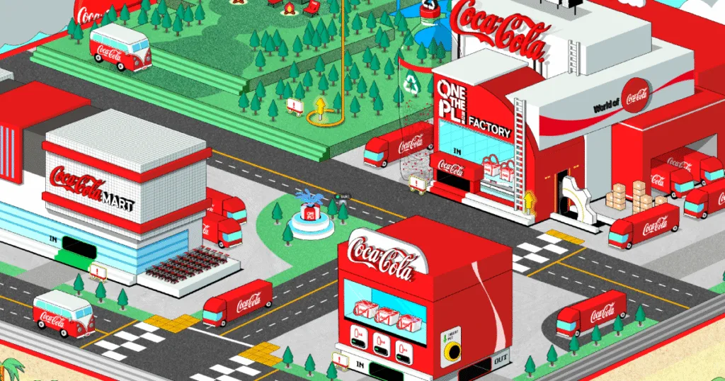 Gather Town Factory - Coca-Cola Wonderful Island