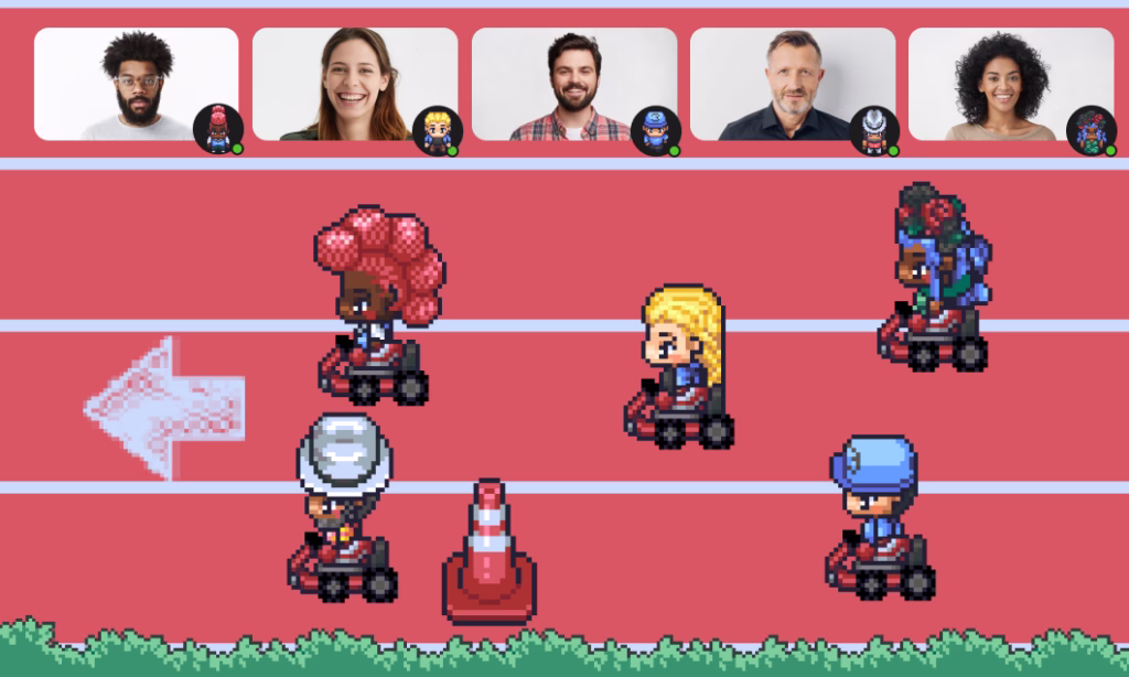 Gather Town - Racing