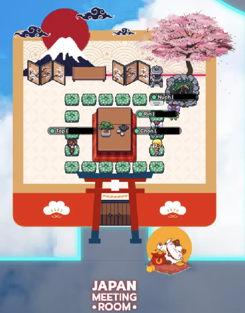 Gather Town Room