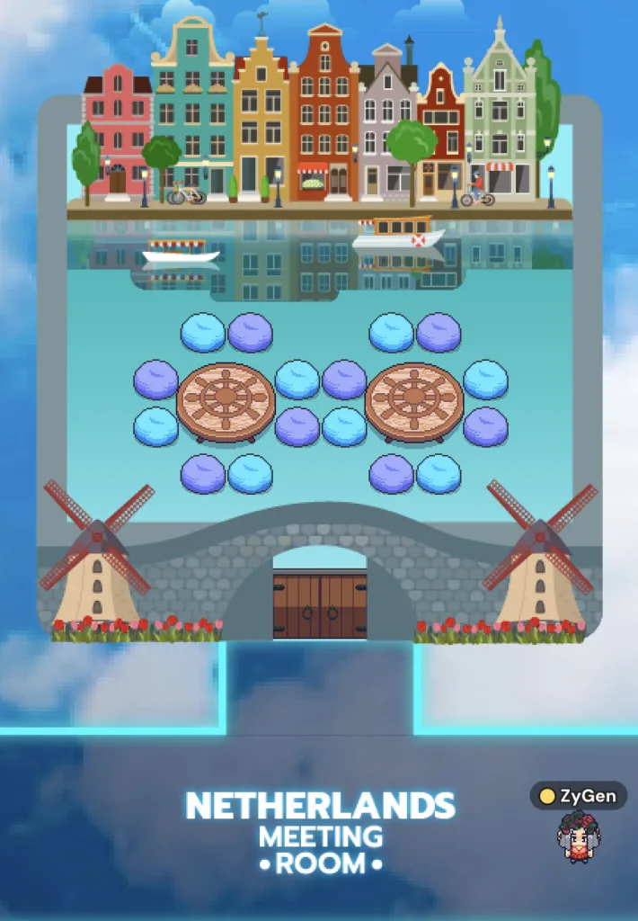 Gather Town Room