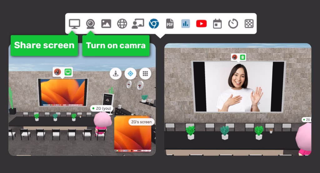 Spot Virtual Space - Display Object