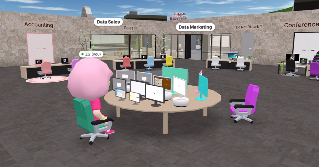 Data Room on Virtual Space