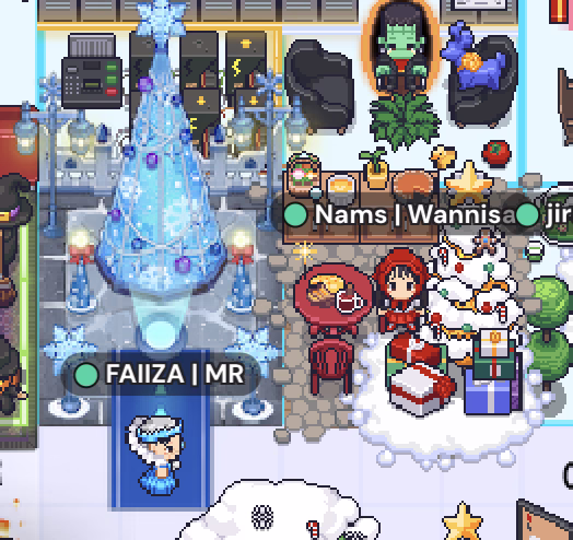 Online Christmas on Virtual Platform - Activity