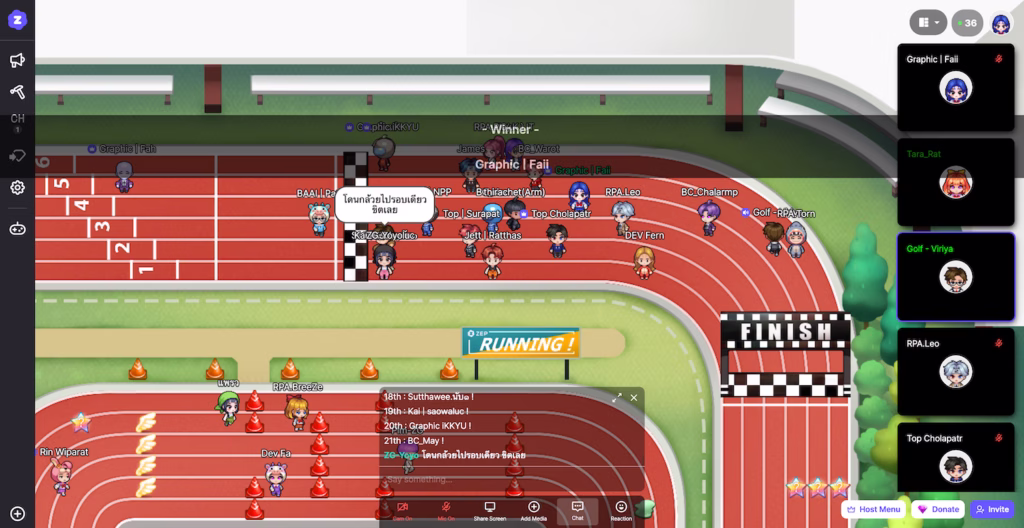 Virtual Event - Team Activity