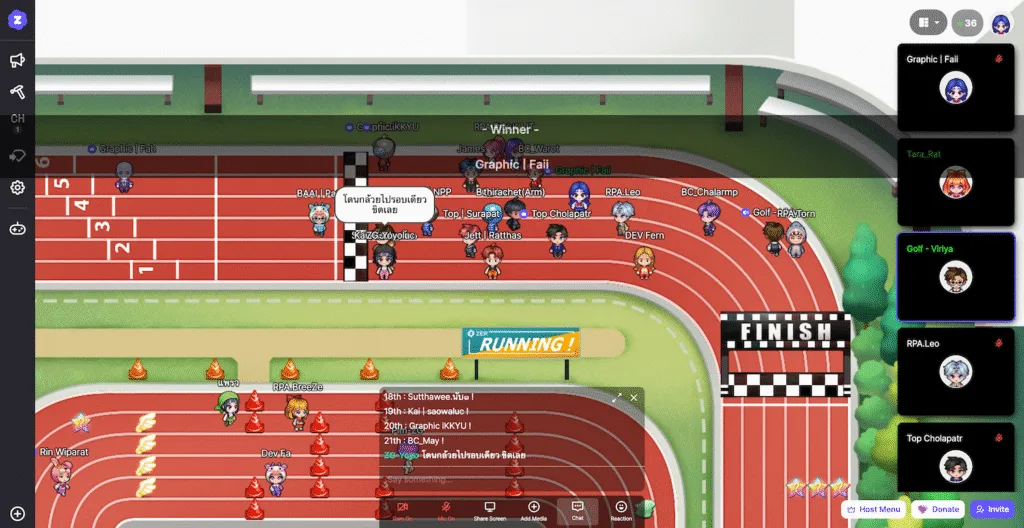 Virtual Event - Team Activity