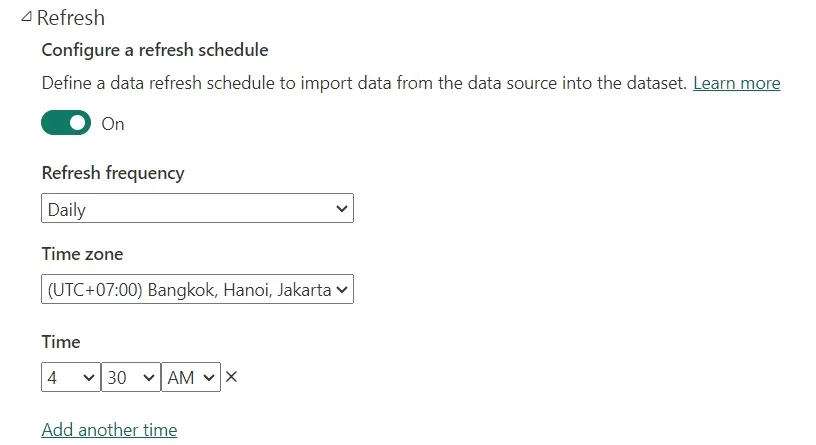 Microsoft Power BI - Automatic Refresh