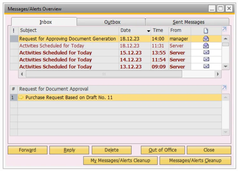 SAP B1 - Approval Process