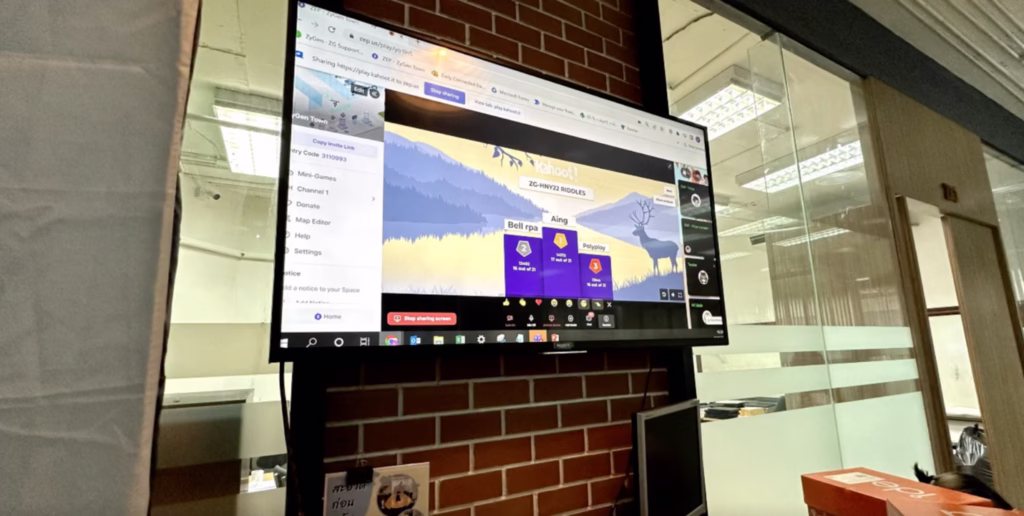 New Year Activity on Virtual Space - Kahoot