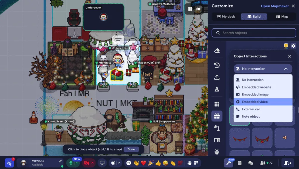 Create Virtual Wishing Card on Gather Town - Video