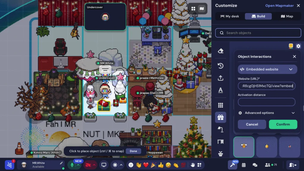 Create Virtual Wishing Card on Gather Town - YouTube