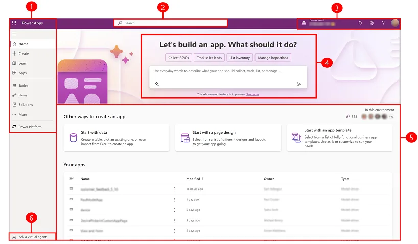 Low-Code Platform - Microsoft Power Apps