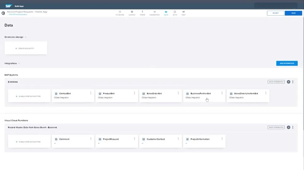 SAP Build Apps Features