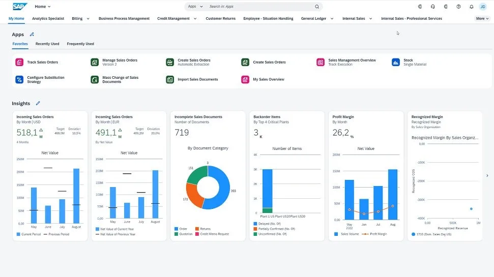 SAP Fiori for Supply Chain