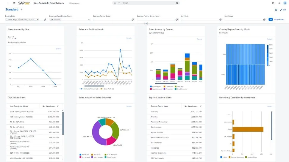 ERP for IPO - SAP B1