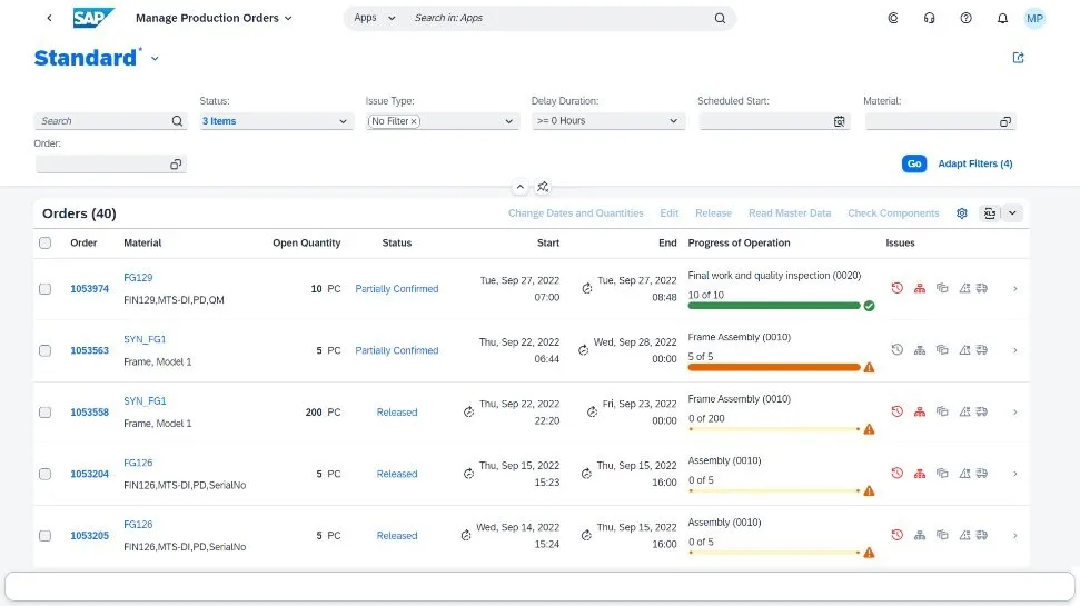SAP S/4HANA