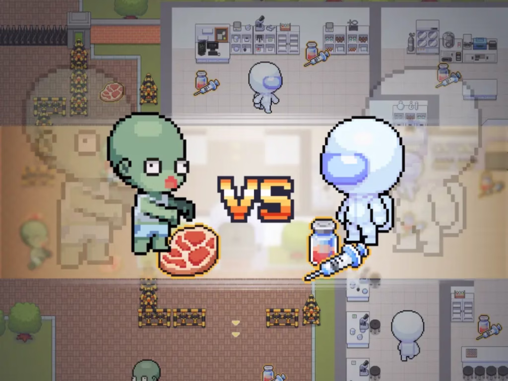 ZEP QUIZ โหมดทีม Zombie vs Researcher