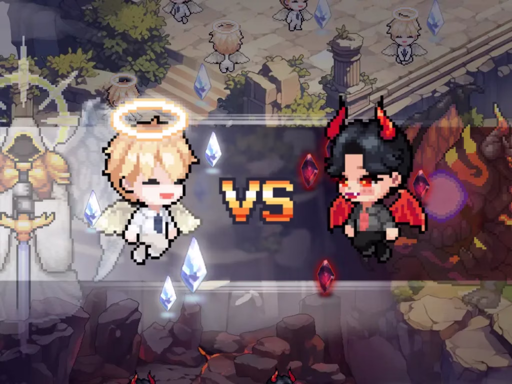 ZEP QUIZ โหมดทีม Angel vs Devil