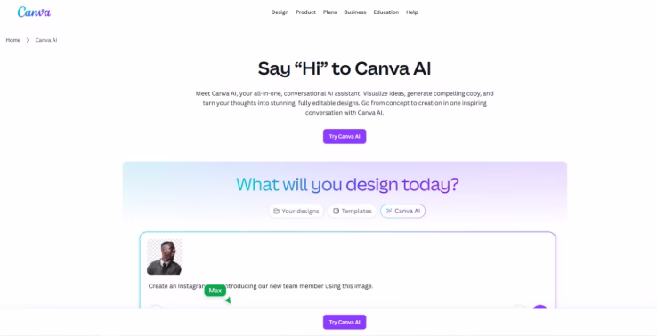 AI - Canva AI