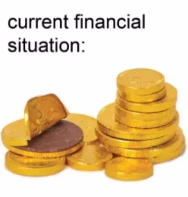 Meme about financial