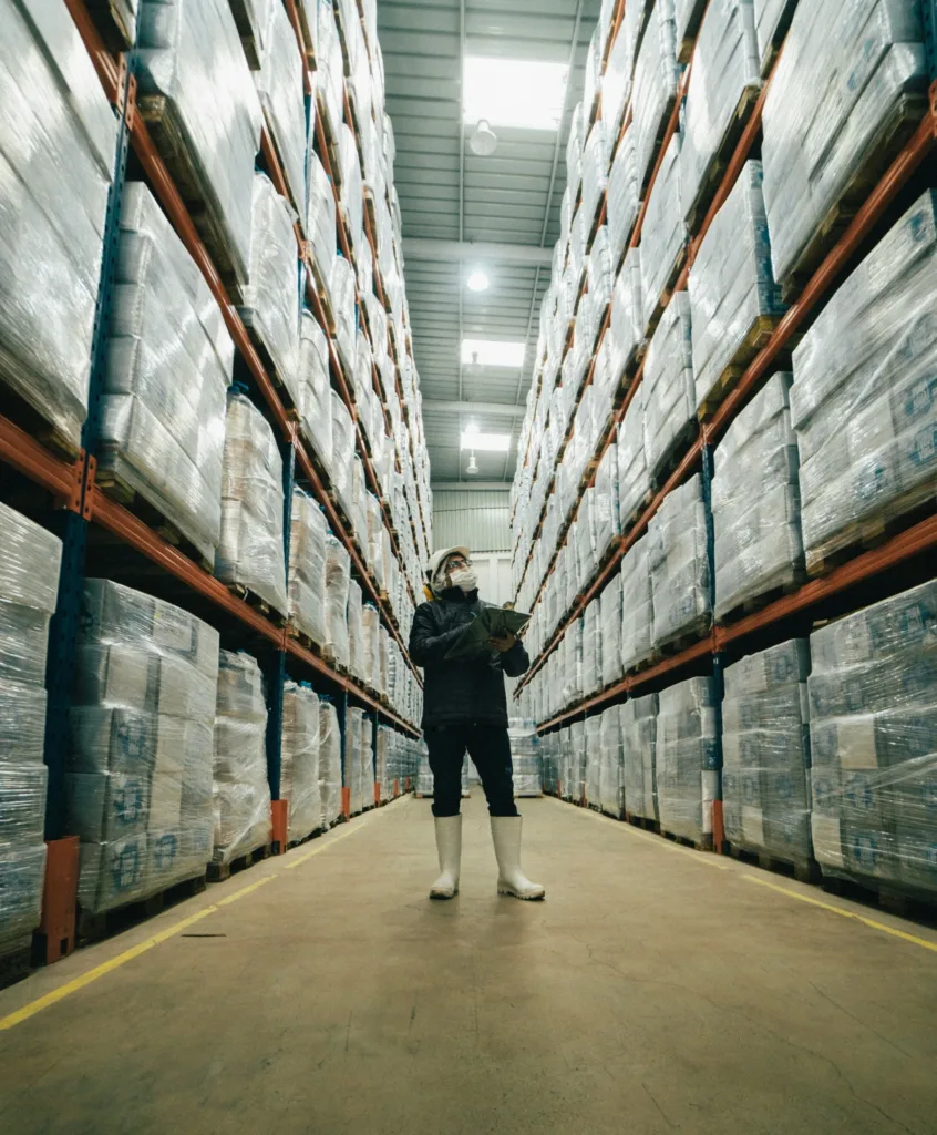 frozen warehouse