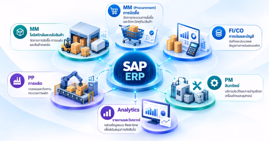 โมดูล SAP ERP