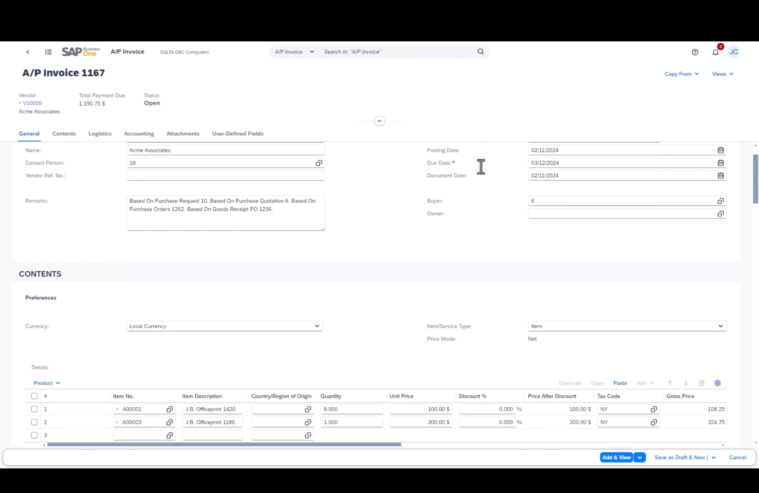 sap-b1-p2p-ap-invoice
